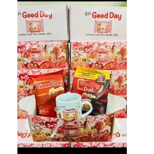 

GOOD DAY KOPI ISI 2 BUNGKUS GRATIS MUG CANTIK EDISI SPESIAL VALENTINE