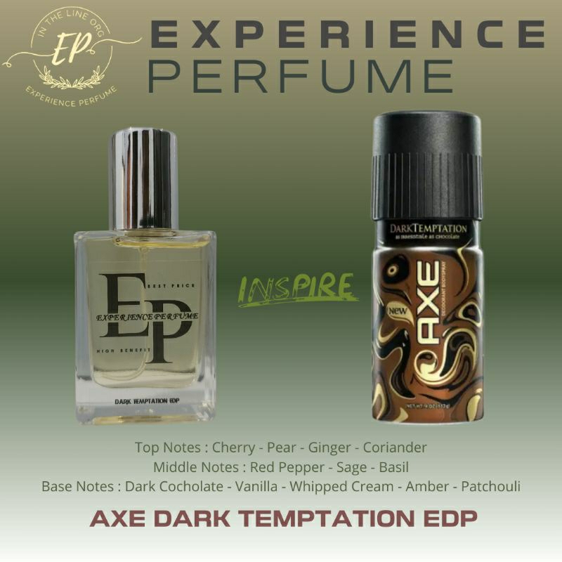 Experience Perfume - Parfum Refill Axe Dark Temptation EDP