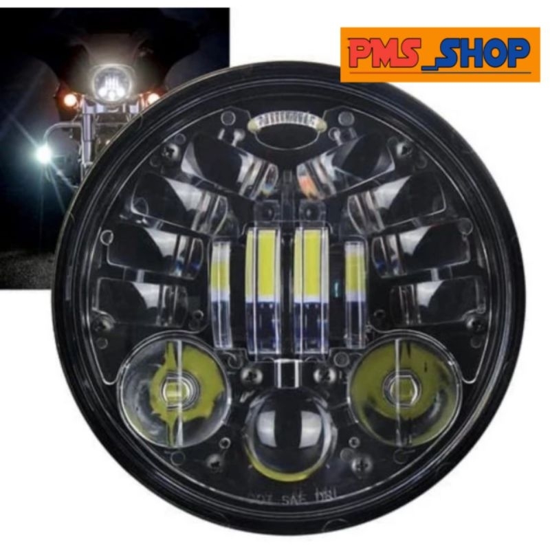 0LAMPU DMAKER DAYMAKER 7 INCI COCOK FOR VIXION CB 150 VERZA TIGER MEGAPRO BYSON SCORPIO W 175 XSR