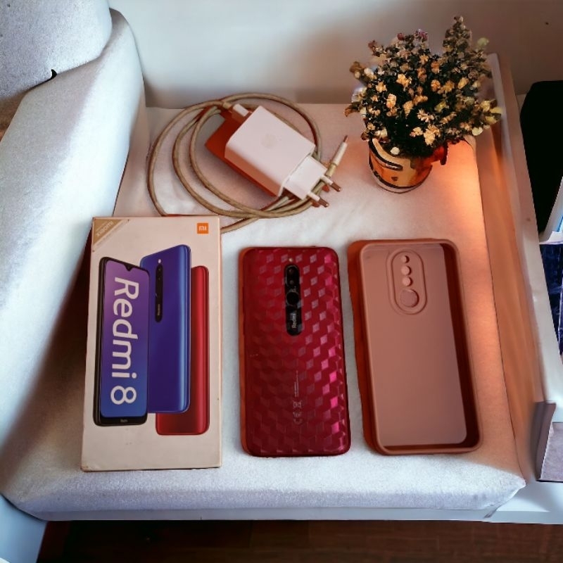 Xiaomi Redmi 8 4/64 Second Bekas Fullset Segel