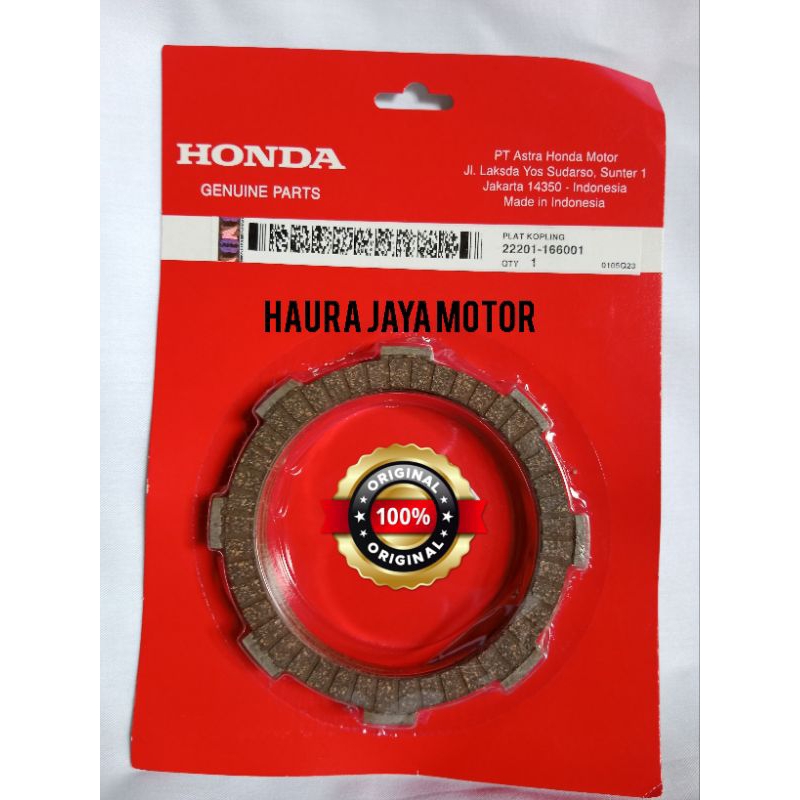 Kampas Kopling Supra X 100 Original AHM