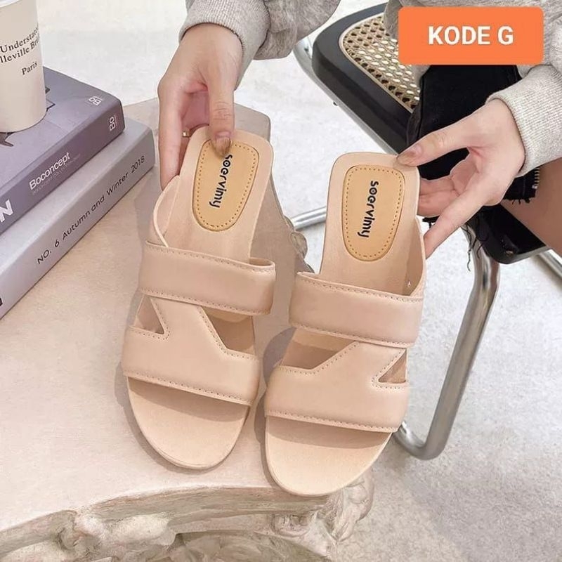 Sendal Soervimy Casual Wanita Import
