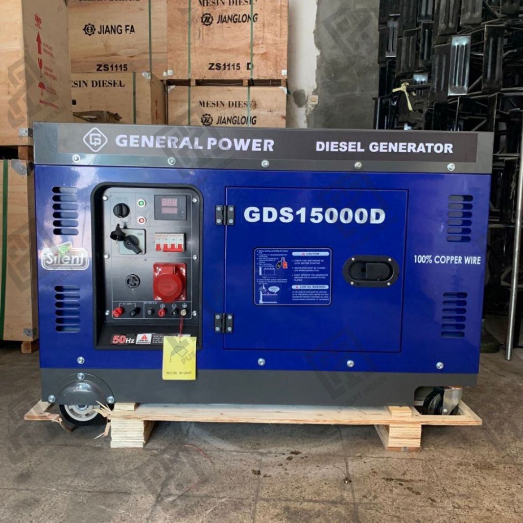 Genset Silent General GDS 15.000D - 10.000Watt