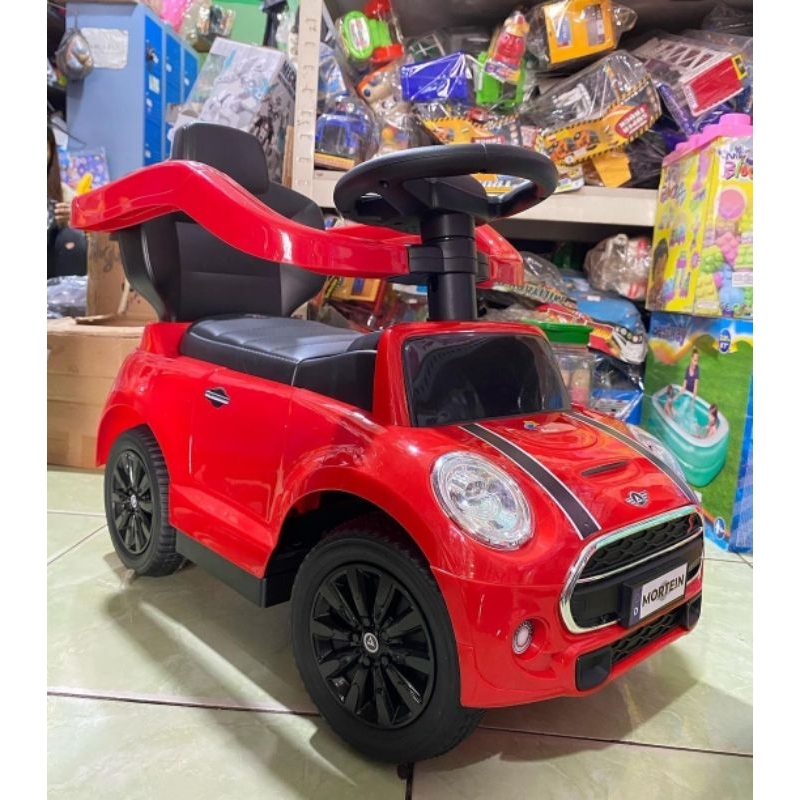 Sendy toys mobilan duduk Mini Cooper pmb