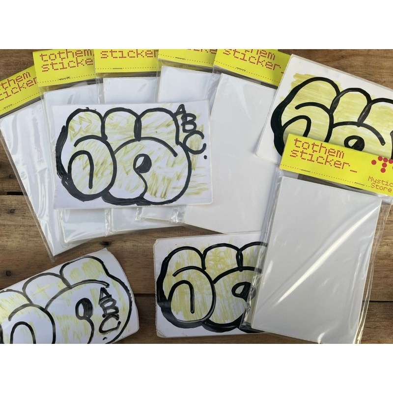 

Tothem Sticker isi 50pcs - Stiker Murah Untuk Graffiti