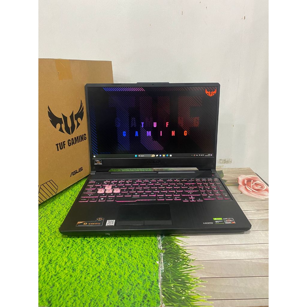 ASUS TUF A15-FX506LU Ryzen 7 4800H Ram 16GB/512 SSD Win.11-15,6"FHD 144Hz GTX 1660Ti (6GB)