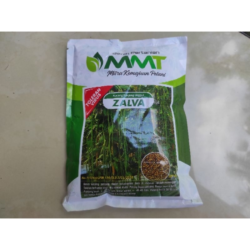 Benih Kacang Panjang Unggul Zalva Ecer Per Biji
