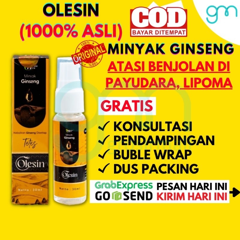 ORIGINAL Minyak Ginseng Minyak Olesin Id Obat Kelenjar Getah Bening Benjolan Di Leher Payudara Tanga