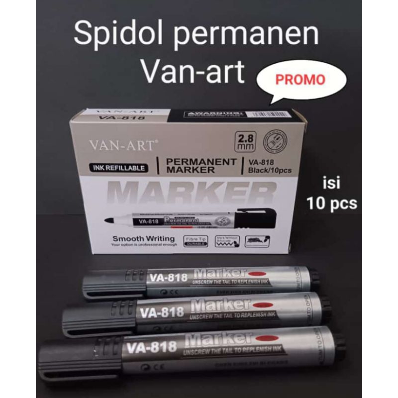 

Spidol Permanen / Spidol Papan Tulis isi 10