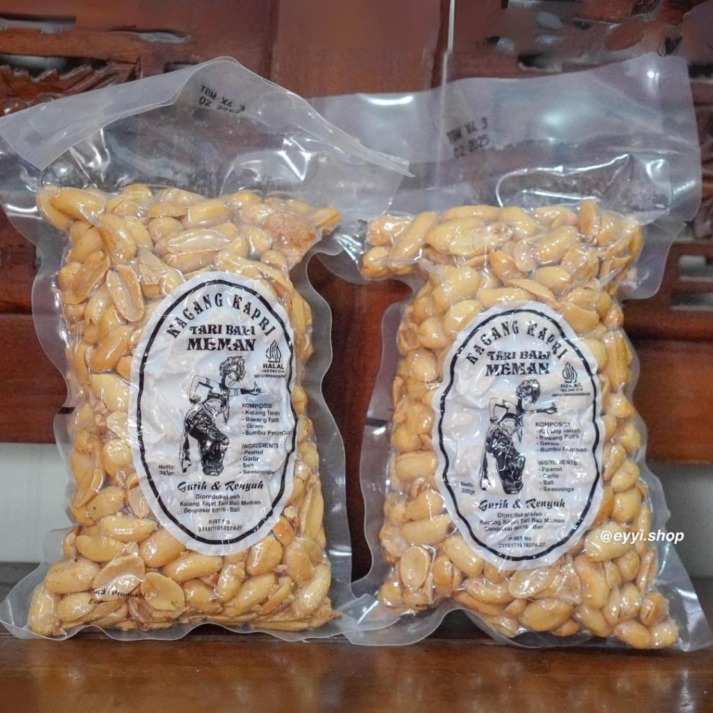 

Kacang Tari Bali Meman 300gr