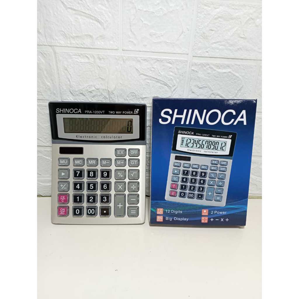 

KALKULATOR SHINOCA 12 DIGIT PRA-1200VT