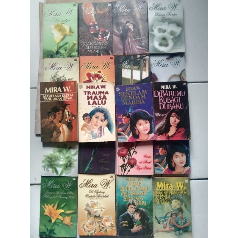 novel Roman Novel Mira W novel Jadul Novel Indonesia