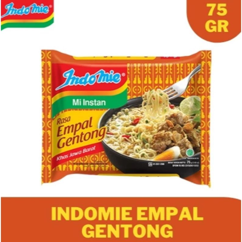 

Indomie Kuah Rasa Empal Gentong