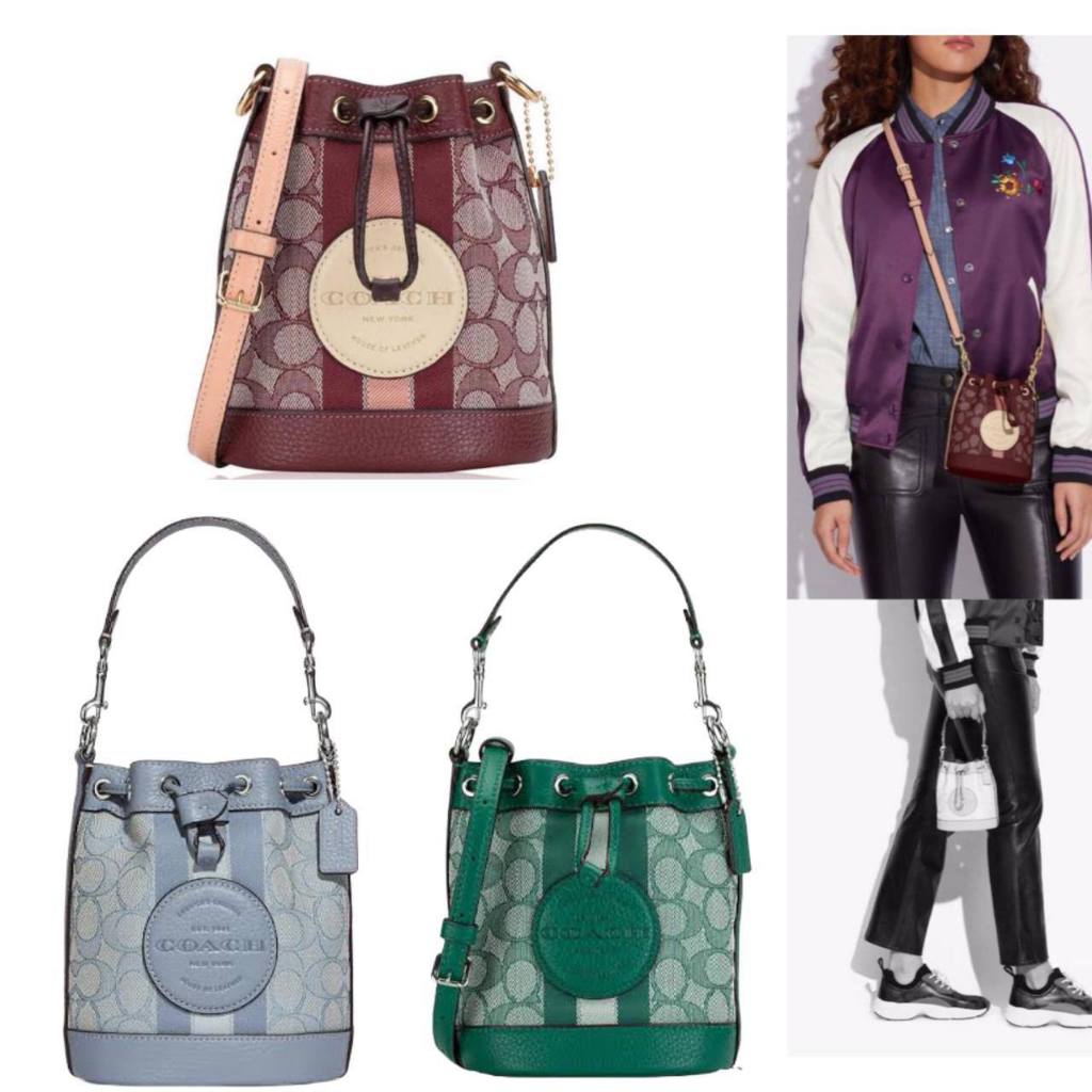 COACH DEMPSEY MINI BUCKET BAG ORIGINAL