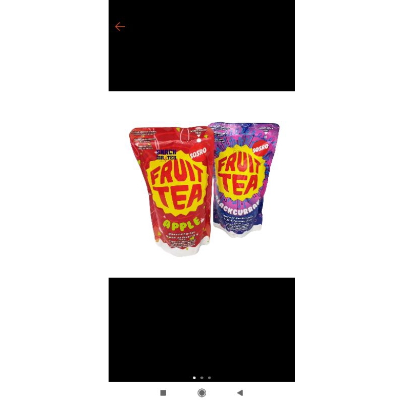 

FRUIT TEA POUCH // 200ML