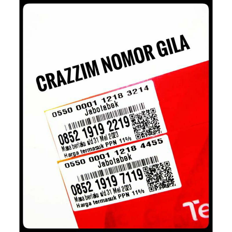 Nomor Cantik Telkomsel Simpati 19. No Cantik Super Ratusan. No Cantik Couple