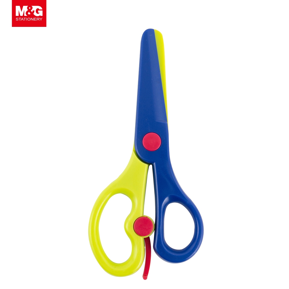 

Gunting Anak-anak M&G "SO MANY CATS" Kids Safety Scissors SMC 130mm ASS913D8 Blue/Green