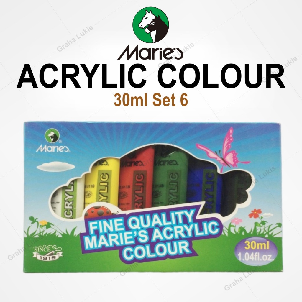 

Maries Acrylic 30ml Set 6