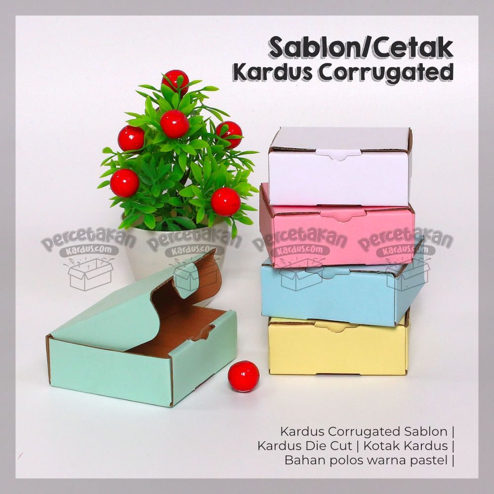 

CETAK Kardus Corrugated | CUSTOM Box Packing Souvenir Pizza | Die Cut | uk 65x50 cm |