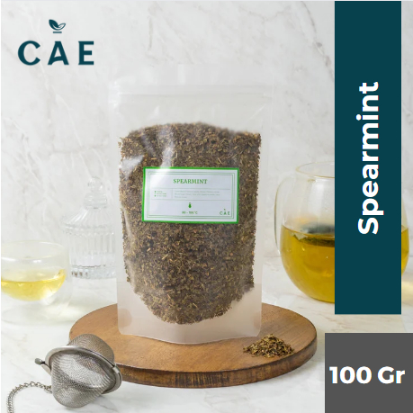 

Dried Spearmint Leaf Tea Teh Daun Spear Mint Leaves Organik Kering Premium 100 Gram
