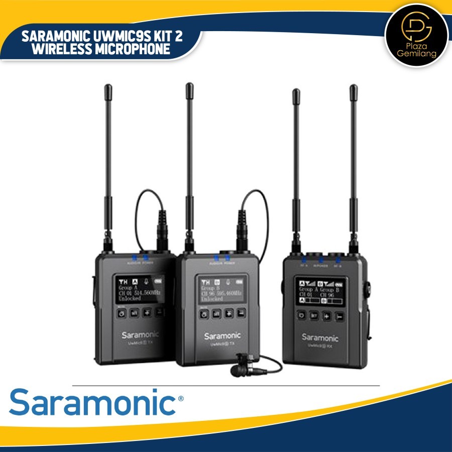 Saramonic UwMic9s Kit2 Wireless Microphone / Microphone Saramonic