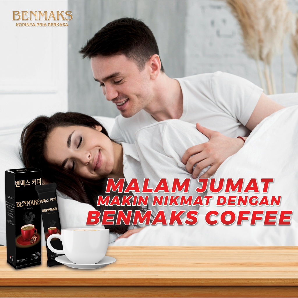 

Benmaks Kopi Stamina Pria Menambah Lebih Lama BPOM Original Coffee Benmaks
