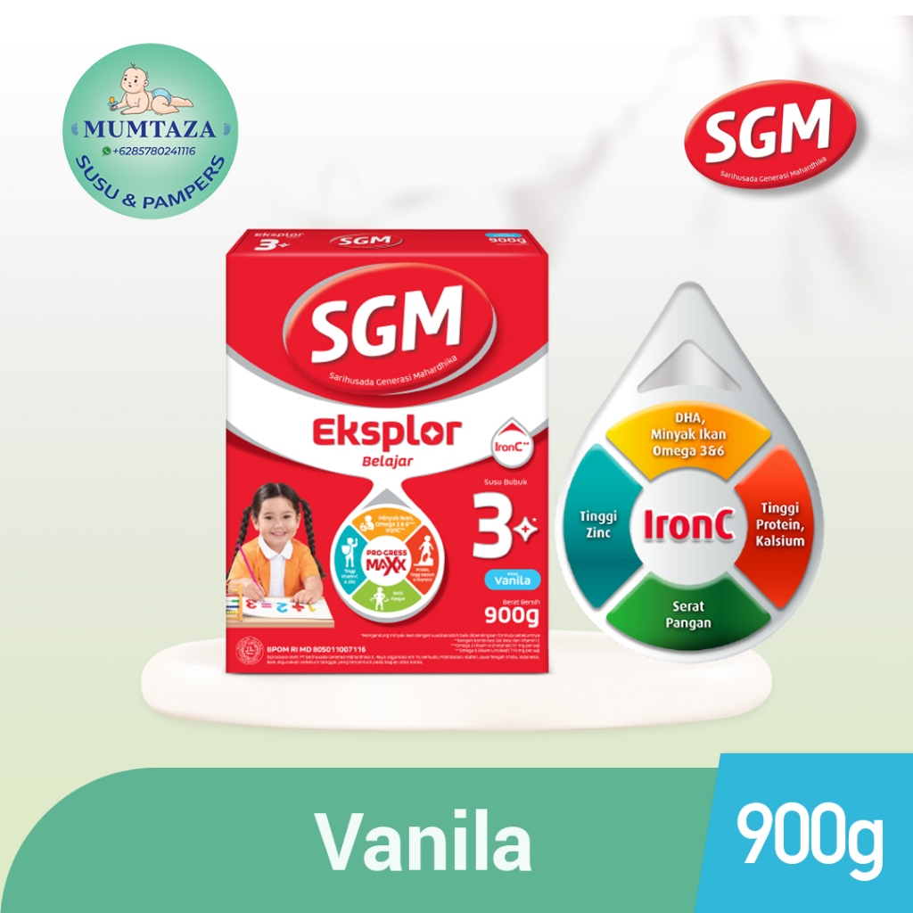 

SGM Ekplor 3 Vanila 900 gr