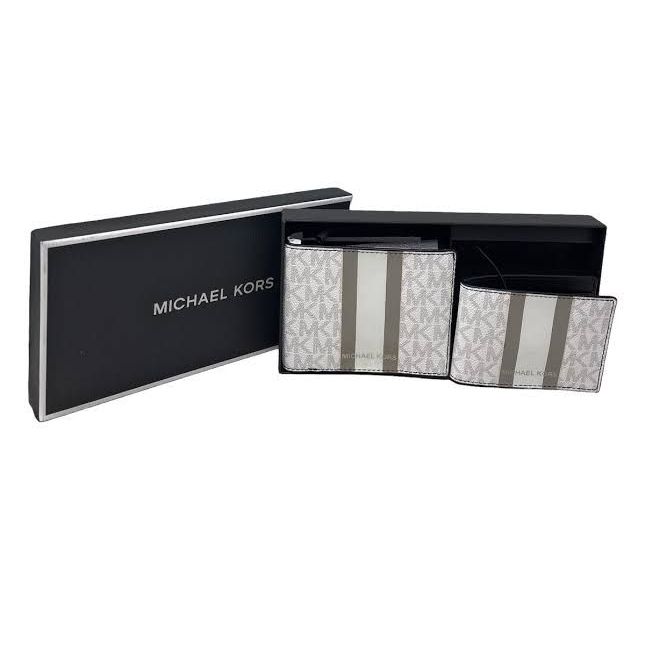 Michael kors 3 in 1 bifold gift set wallet