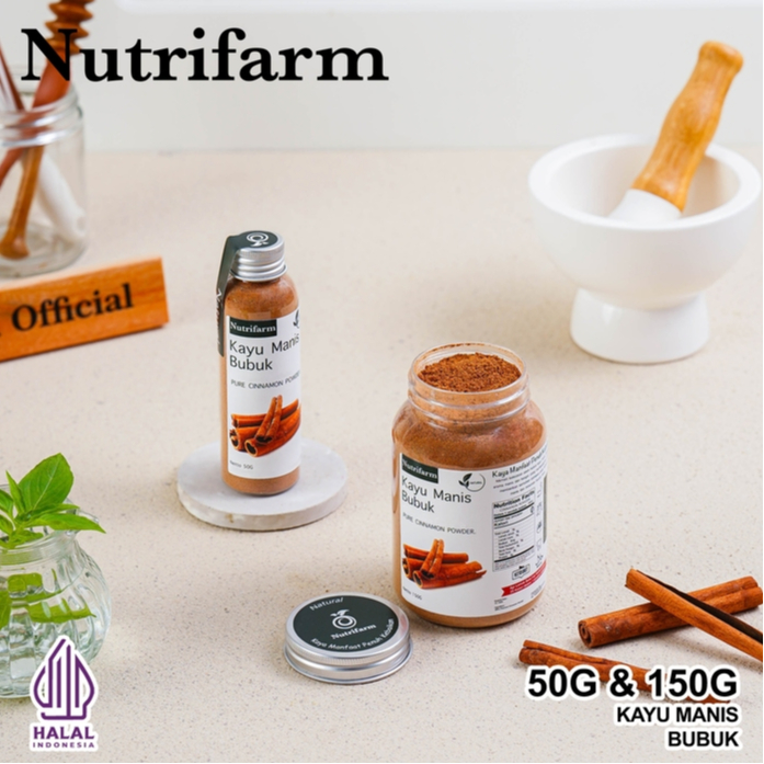 

[PREMIUM] Nutrifarm Kayu Manis Bubuk 50g 150g
