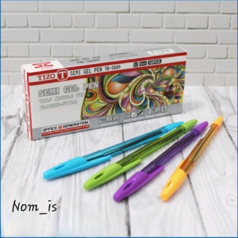 

Pena / Pen Semigel Tizo TB-SG09 0.7mm Hitam