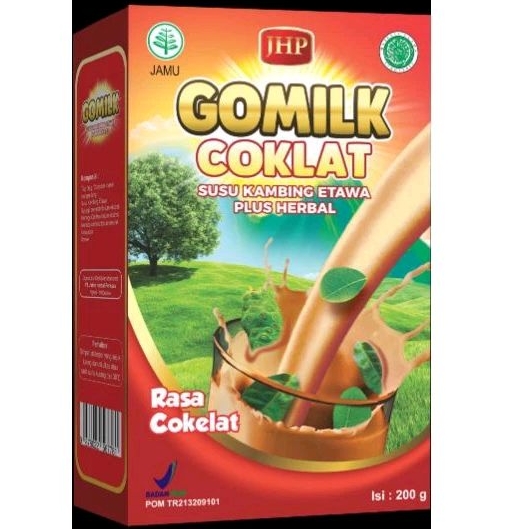 

Susu kambing gomilk rasa coklat