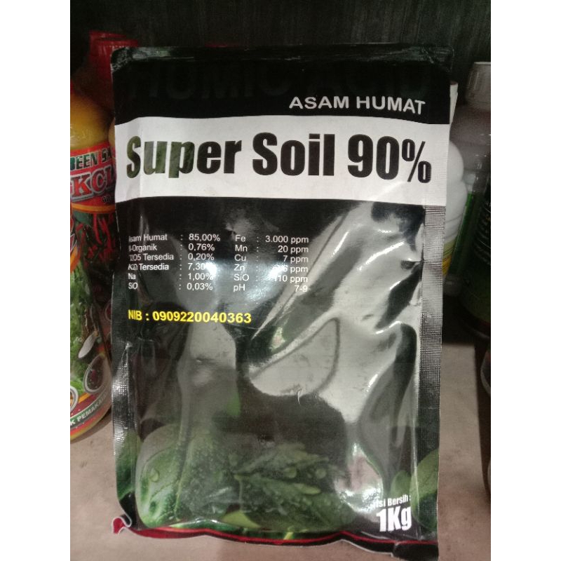Super Soil 90% Asam humat