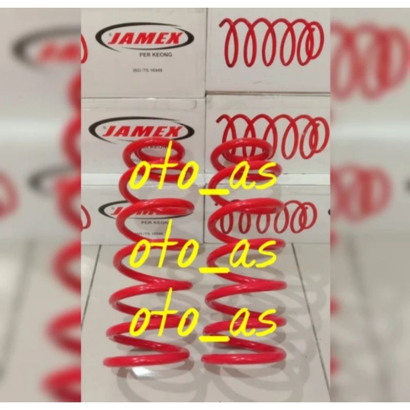 PAKET PER KEONG COIL SPRING JAMEX PREMIUM MAZDA CX 5 CX-5 DEPAN-BELAKANG 4PCS