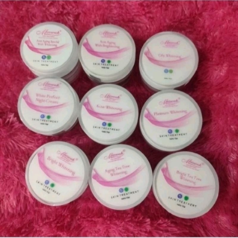 Krim Malam Marwah Skincare Diamond Aging / Anti Aging Whitening Night Cream BPOM Original