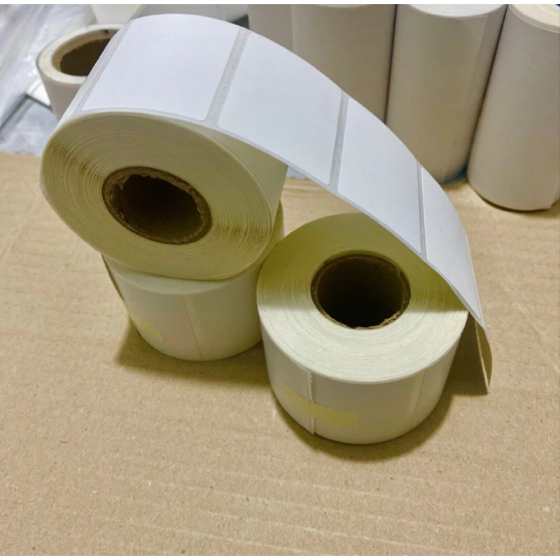 

Label Thermal 40x30 / 40 mm x 30 mm ,1 LINE) label cup minuman Kertas Sticker Receipt Printer Barcode Xpinter