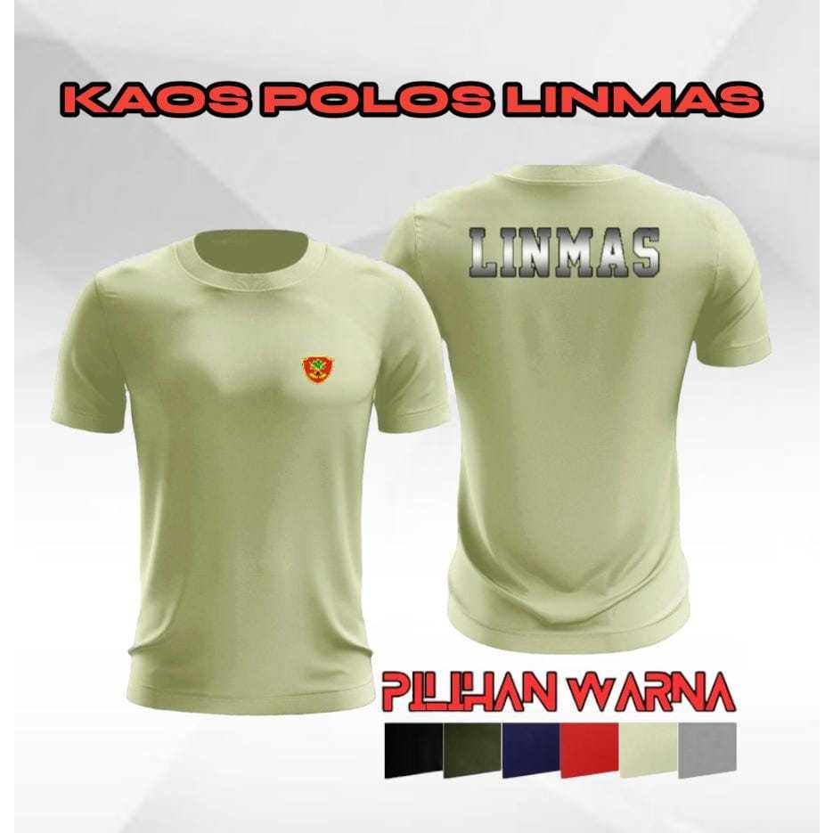 KAOS LINMAS/ JERSEYOLAHRAGA LINMAS 2024/ BISA COD