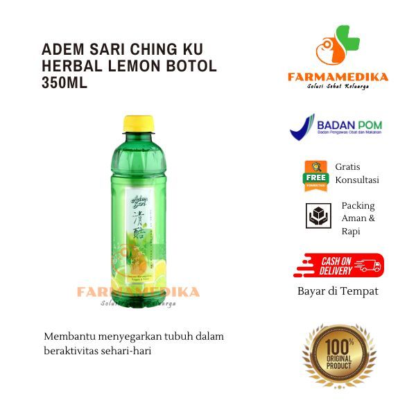 

ADEM SARI CHING KU HERBAL LEMON BOTOL 350ML