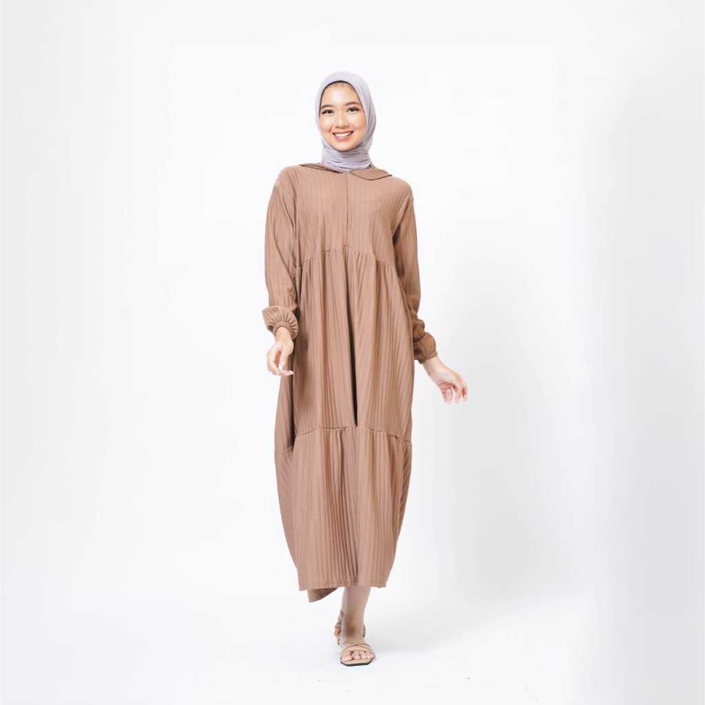 GAMIS  LUCIA KNIT HORNET PREMIUM / DRES WANITA  KNIT HORNET PREMIUM