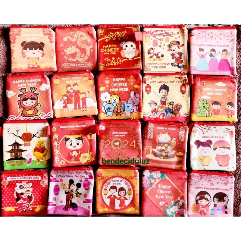 

Dompet Angpao pakai resleting