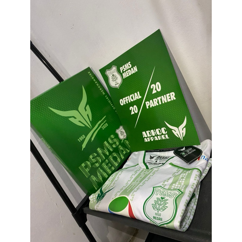 PSMS MEDAN 2020 + PATCH LIGA 2 + BOX ( PLAYER ISSUE )