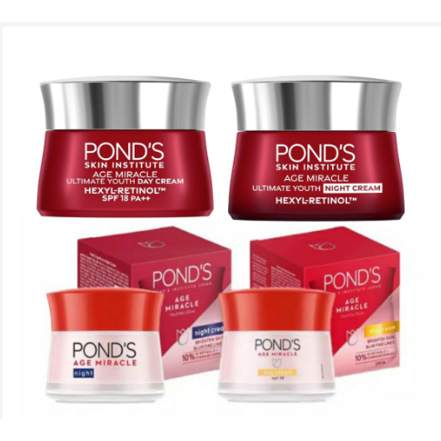 Ponds Age Miracle Day & Night Cream 9gr KEMASAN BARU - 20 gr