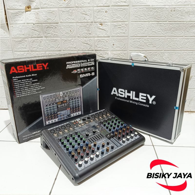 Mixer Audio 8 channel Ashley SMR-8 / Mixer Ashley SMR 8