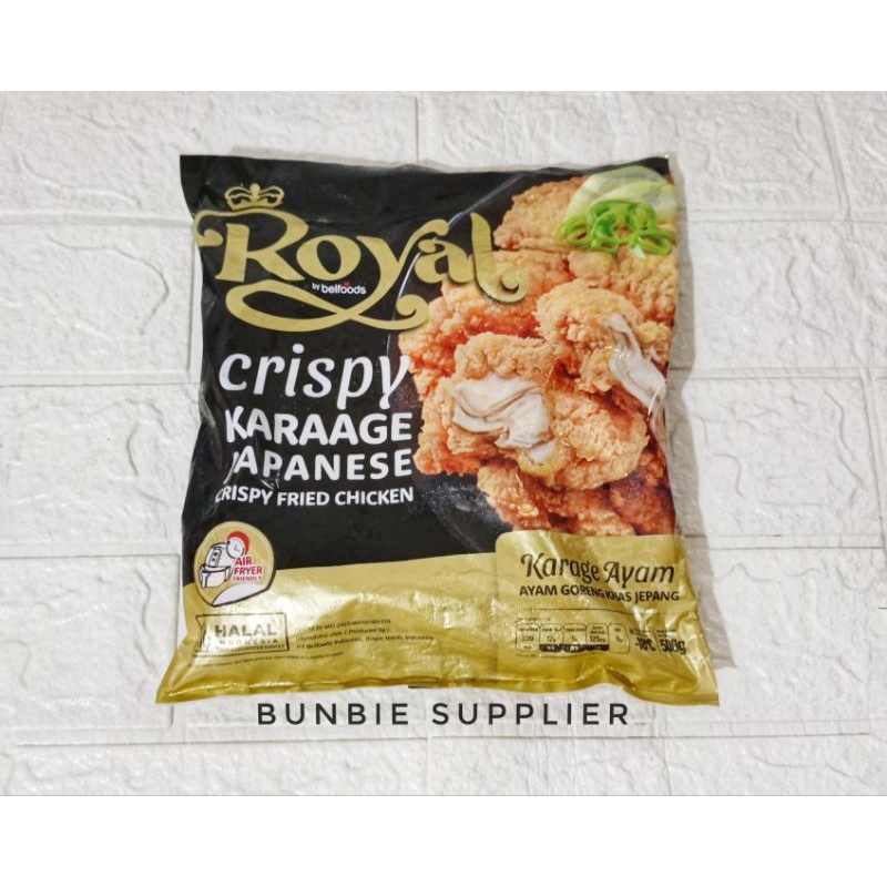 

Royal Belfoods Crispy Karage Japanese 500gr Krispy Fried Chicken | Ayam Karage Belfoods 500gr Ayam Goreng Karage Khas Jepang