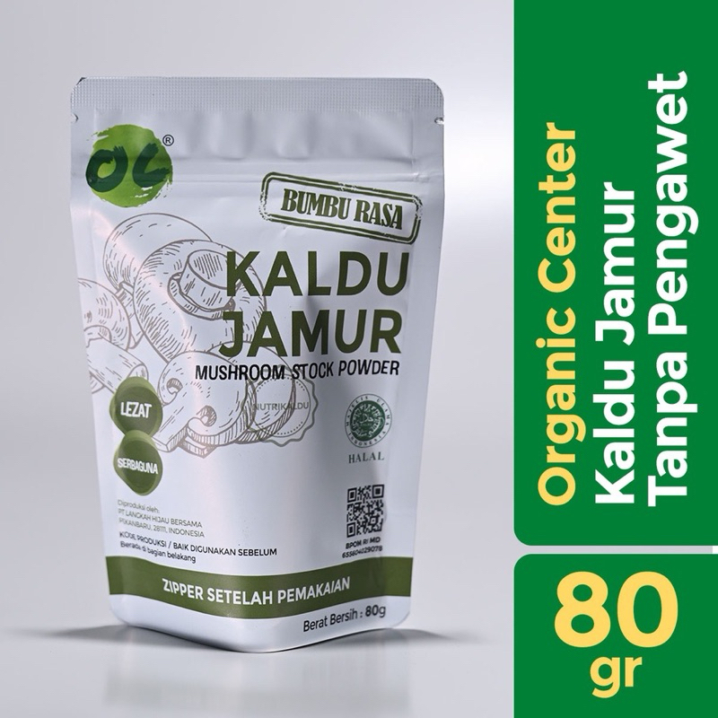 

Organic Center - Kaldu Jamur bubuk MSG free by Titi Kamal