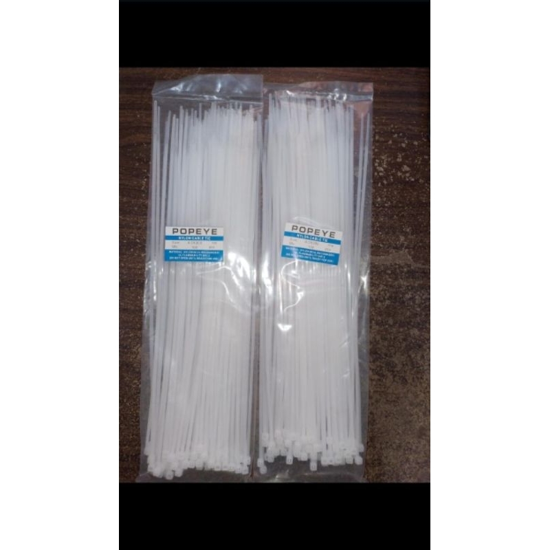 

Kabel tie hitam & putih 200 250 300