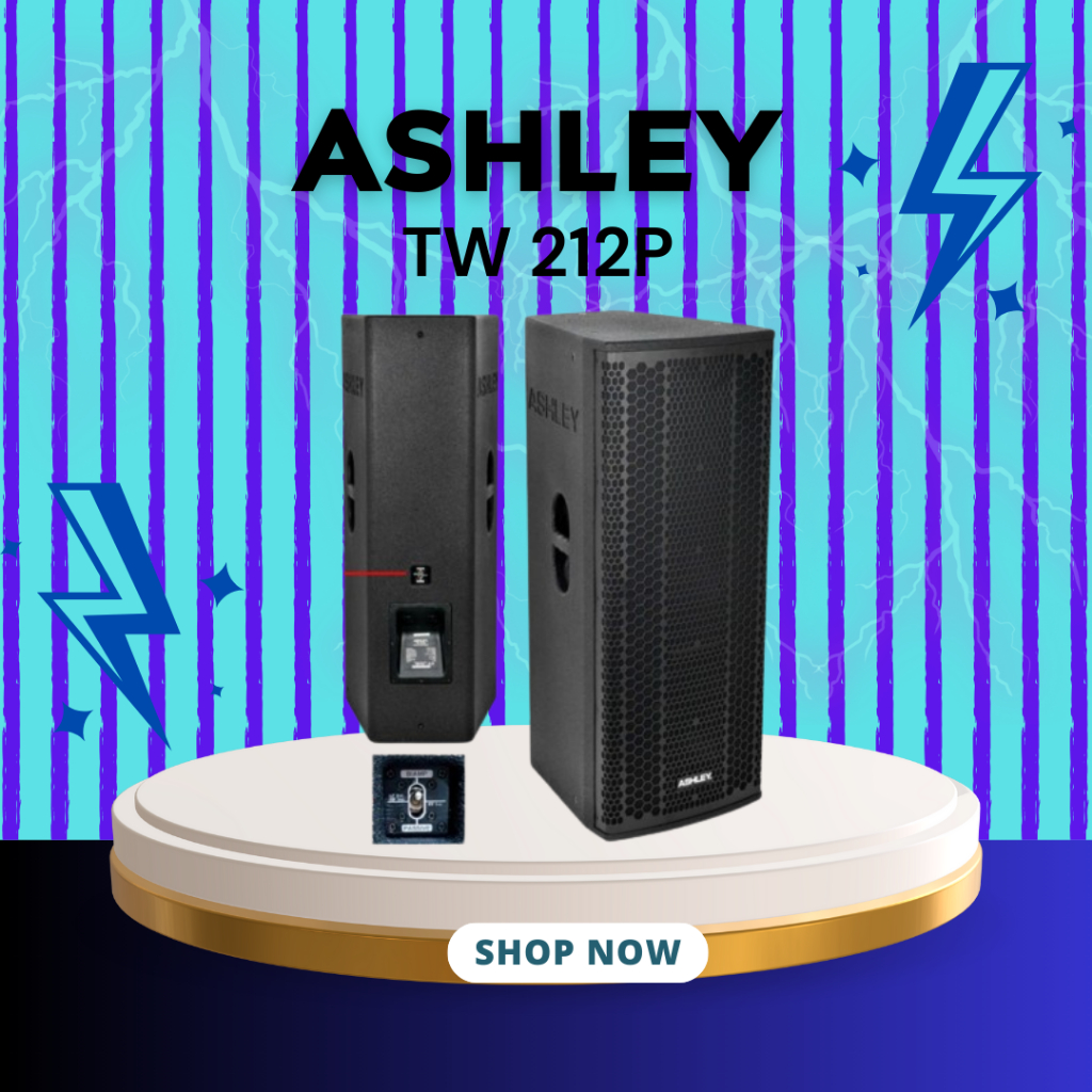 SPEAKER PASIF ASHLEY TW 212P / TW-212P / TW 212 P 2X12 INCH GARANSI RESMI ASHLEY