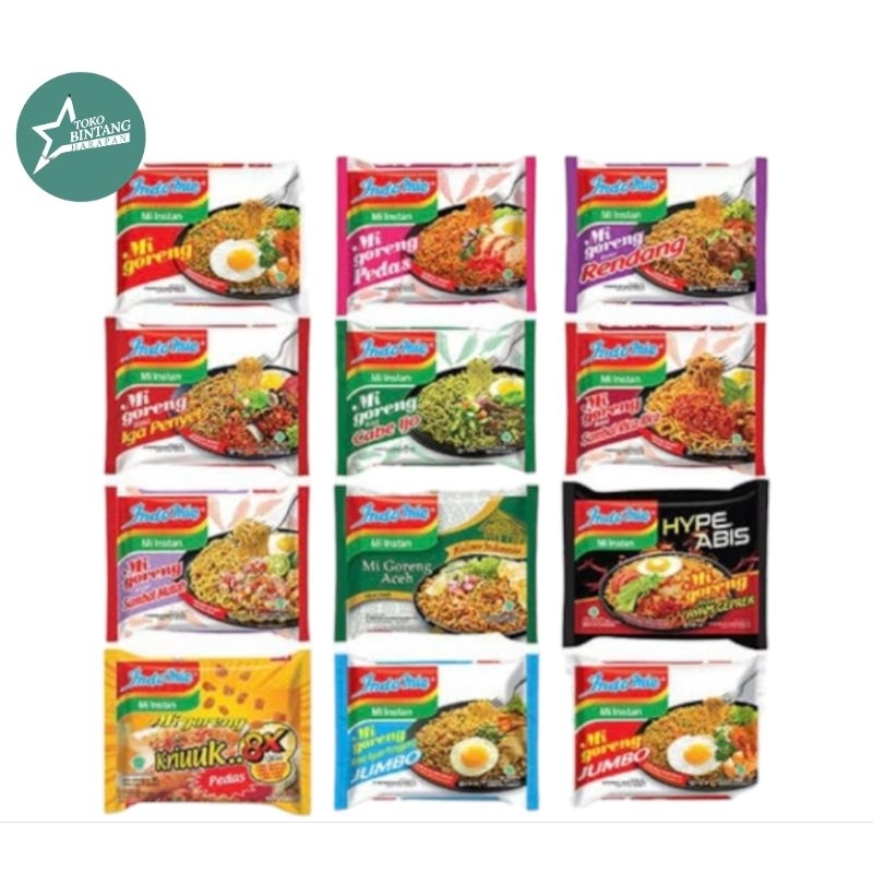 

Indomie mie instan all variant