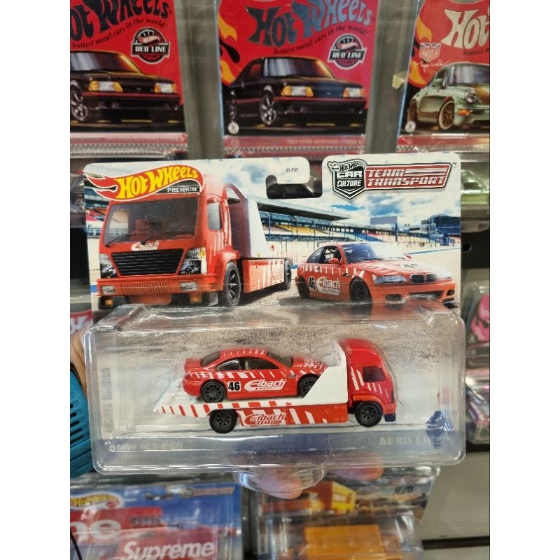 Hotwheels Team Transport EIBACH BMW M3 E46