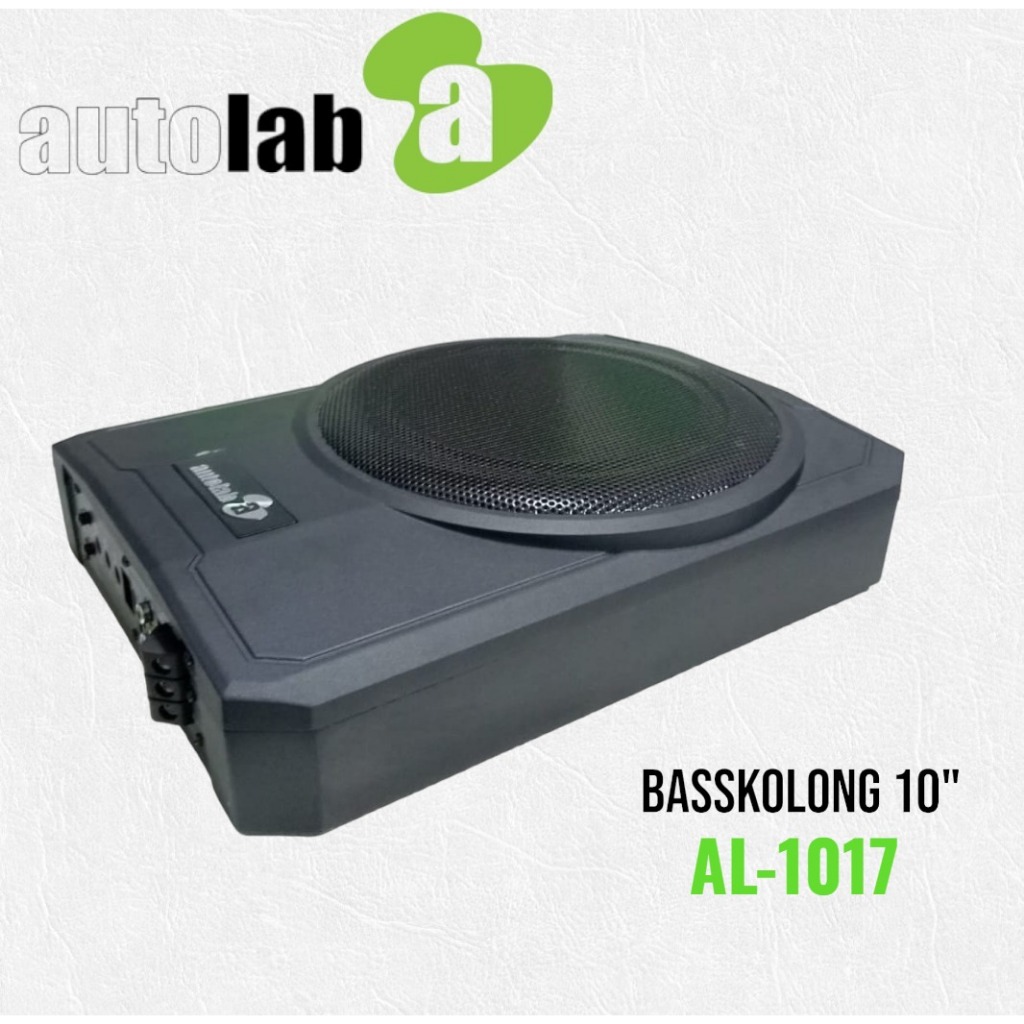 Subwofer kolong AUTOLAB AL-1017 Subwofer Aktif Kolong underseat Slim Mobil Speaker Mobil