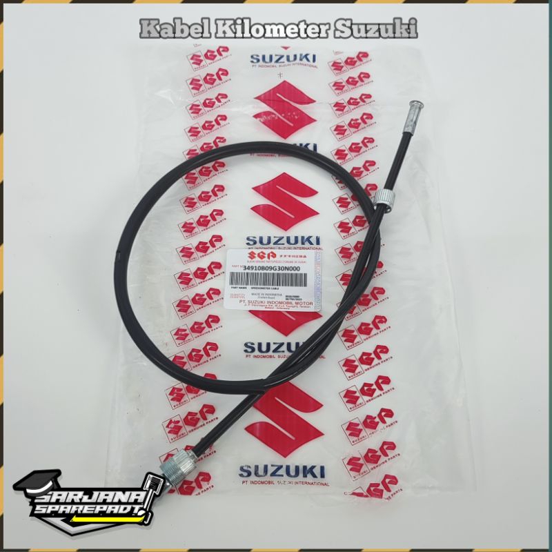 Kabel Tali Kilometer KM Speedometer Spidometer Motor Suzuki Smash Spin Skywave Shogun 110 Thunder 12